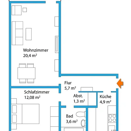 Neu Renovierte F3 *